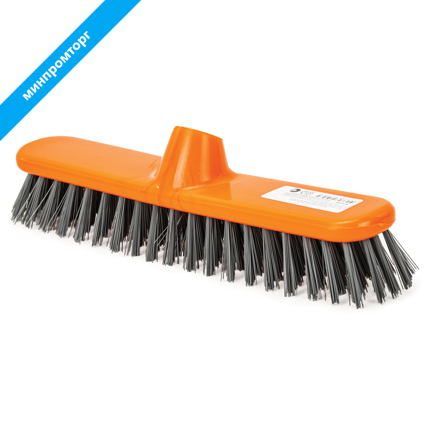 Щетка для уборки шробер (скраббер) ширина 27см, щетина 3,5см, пластик, еврорезьба, IDEA, М5108 М 510 601321 