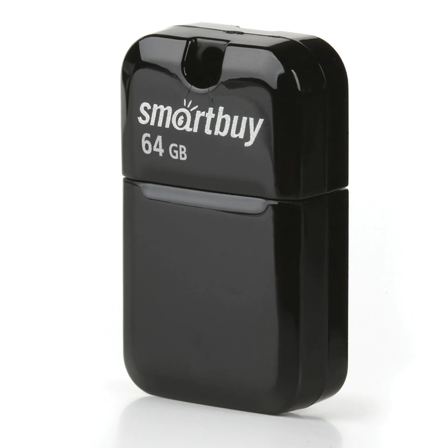 Флеш-диск 64GB SMARTBUY Art USB 2.0, черный, SB64GBAK 513611