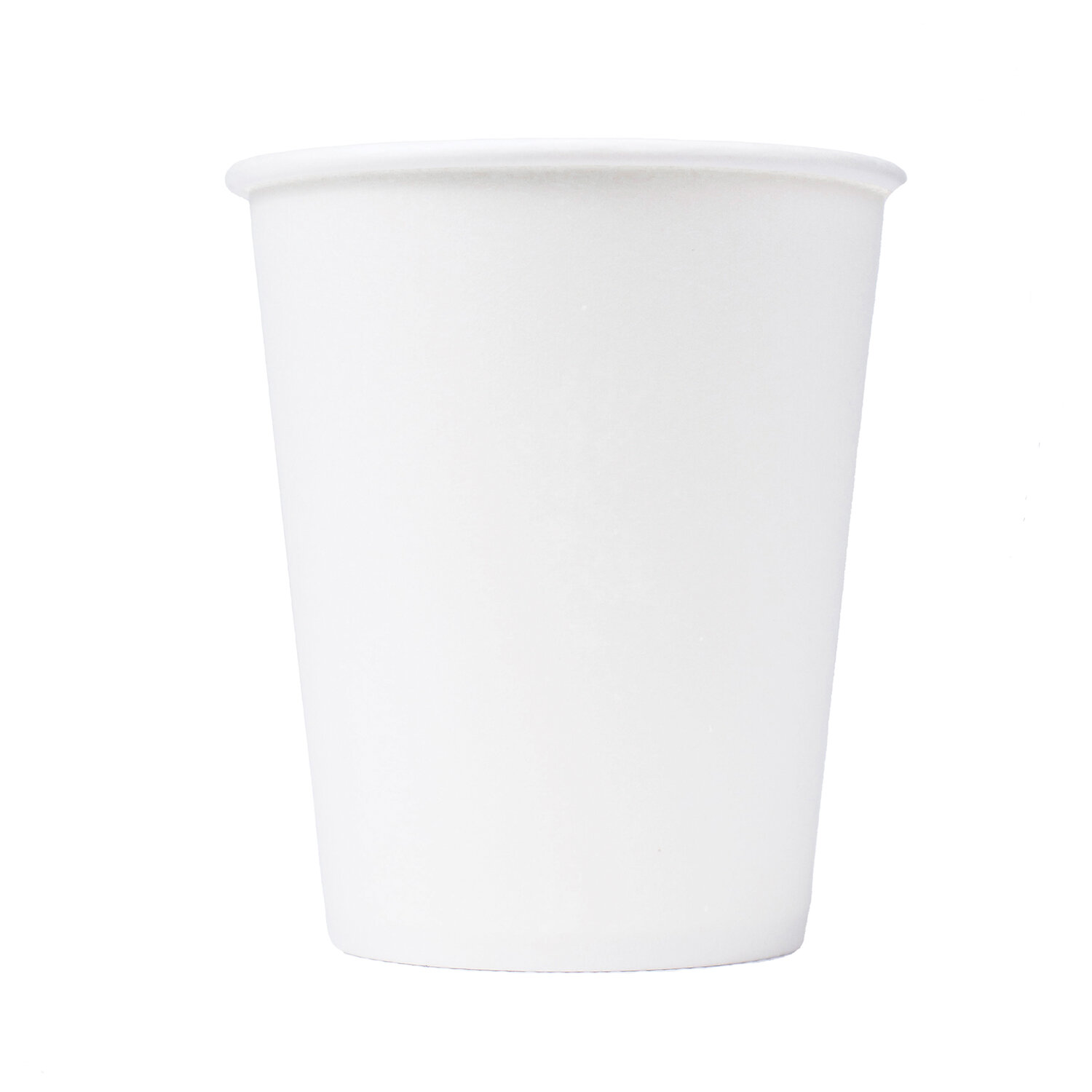 Стакан одноразовый бумажный 180мл, КОМПЛЕКТ 80шт., односл., белые, х/г, ФОРМАЦИЯ, HB72-205-0000  606193