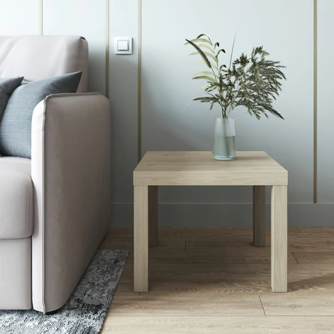 Стол журнальный "Лайк" аналог IKEA (550х550х440 мм), дуб светлый 641922 минпромторг под заказ 8 дней - МСК «Форвард»