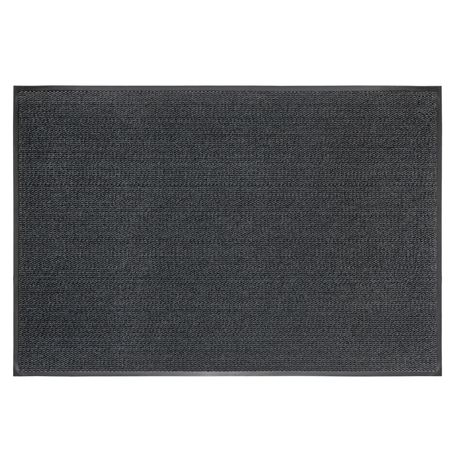 Коврик входной ИЗНОСОСТОЙКИЙ влаговпитывающ 120х180см толщина 8мм ТАФТИНГ серый LAIMA EXPERT 606887