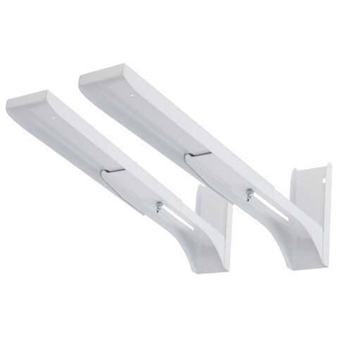 Кронштейн-крепление для СВЧ, нагрузка до 35 кг, CROMEX (КРОМЕКС) K-112, регулировка до 42 см, белый, 457879, Код1 C 457879 - МСК «Форвард»