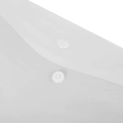 Папка-конверт с кнопкой BRAUBERG "SUPER", А4, прозрачная, ПРОЧНАЯ 0,2 мм, 272876 - МСК «Форвард»