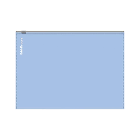 Папка-конверт на молнии ERICH KRAUSE "Matt Pastel Bloom" А5+ (250х180 мм), ассорти, 0,18 мм, 61170 272933 - МСК «Форвард»