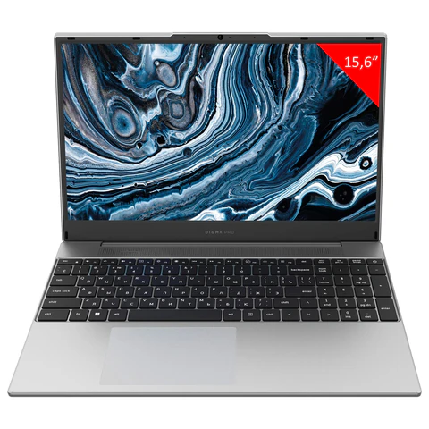 Ноутбук DIGMA Pro Breve 15.6", Ryzen 7 7730U, 16 Гб, SSD 512 Гб, Windows 11 Pro, серебристый, DN15R7-ADXW05 355114 под заказ 8 дней - МСК «Форвард»