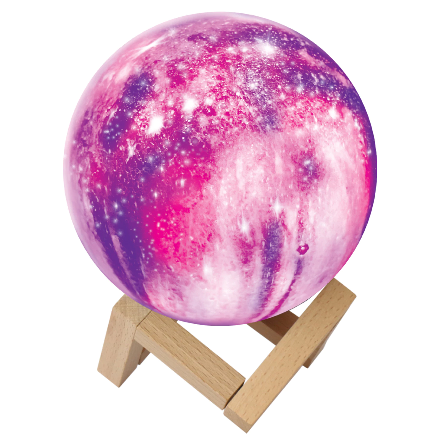 Ночник / детский светильник / LED лампа "Вселенная" 16 цветов d 15 см с пультом, DASWERK, 237953