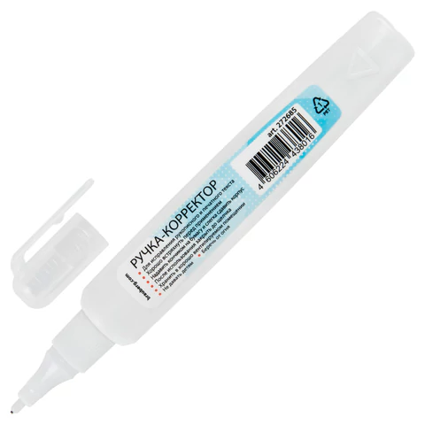 Ручка-корректор с улучшенным пластиковым наконечником BRAUBERG RESTART, 9 мл, 272685 - МСК «Форвард»