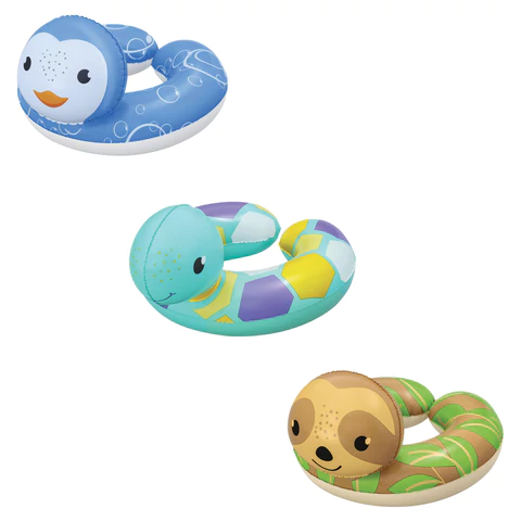 Надувной круг для плавания, разъемный "Животные", 3-6 лет, до 30 кг, АССОРТИ, BESTWAY, 36405 680076 - МСК «Форвард»