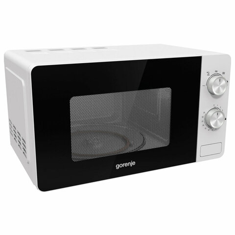 Микроволновая печь GORENJE MO20E1W, объем 20 л, мощность 800 Вт, механическое управление, белая 457655 под заказ 8 дней - МСК «Форвард»
