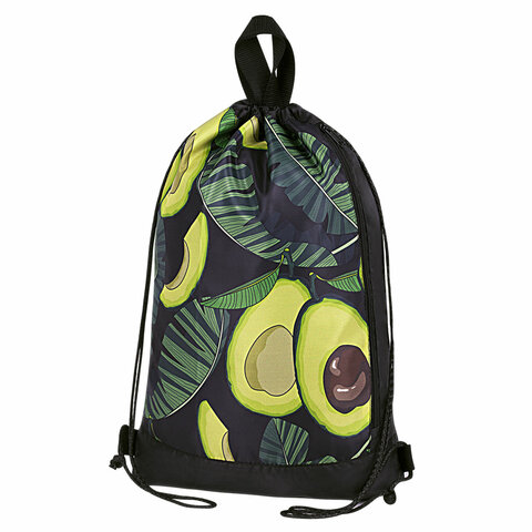 Мешок для обуви ЮНЛАНДИЯ с ручками, боковой карман на молнии, 46х36 см, Fresh, 271063