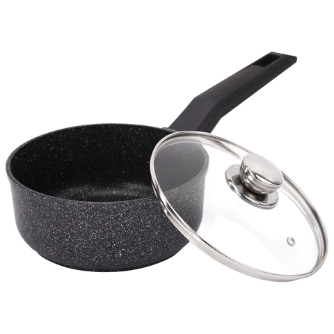 Ковш 1,6 л с крышкой и ручкой, пятислойное антипригарное покрытие, ГАРДАРИКА "Орион", 1616-04-10 700711 - МСК «Форвард»