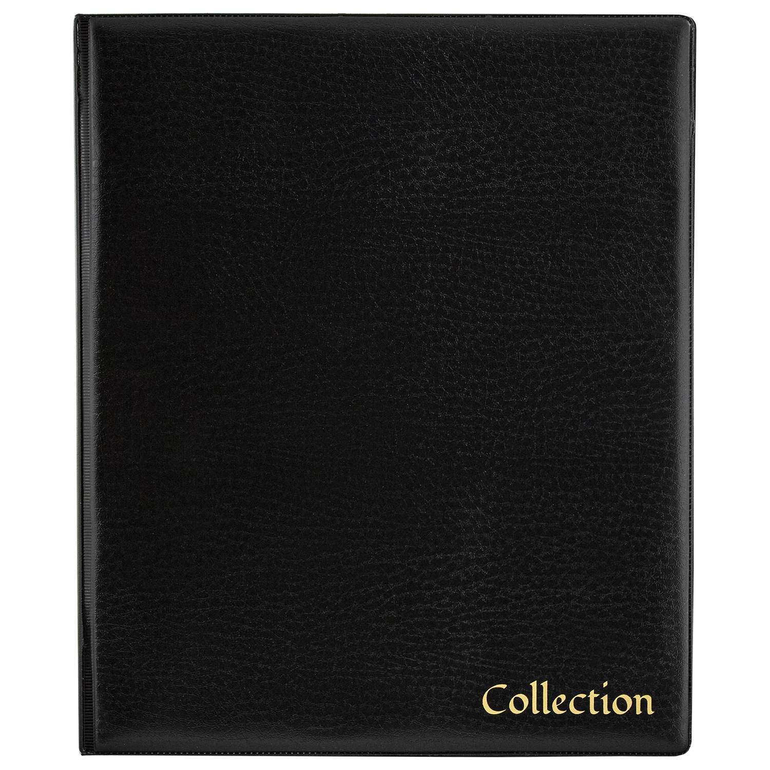 Альбом нумизмата без листов OPTIMA 230*270 мм, на кольцах, ПВХ, черный, STAFF, 238076