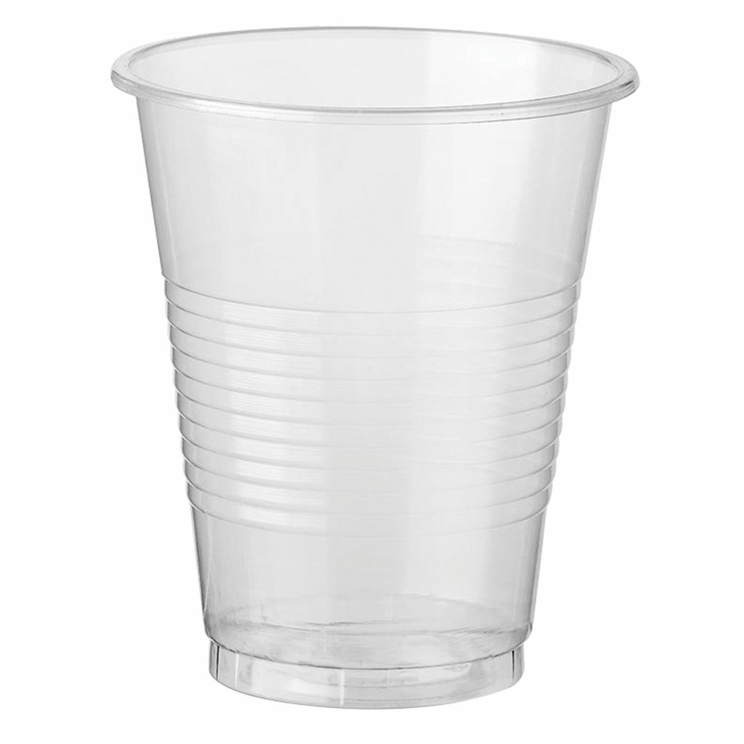 Стакан одноразовый ОСОБО ПЛОТНЫЙ ПРЕМИУМ 200мл пластиковый ПП прозрачный КОМПЛЕКТ 200шт, 607740