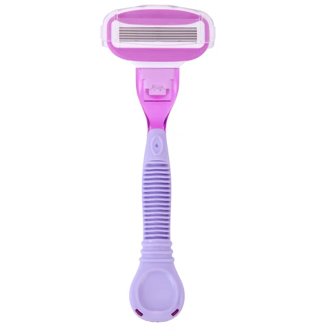 Бритвенный станок многоразовый женский, 5 лезвий, 12 кассет, плавающая головка, X-ONE, 700021 - МСК «Форвард»