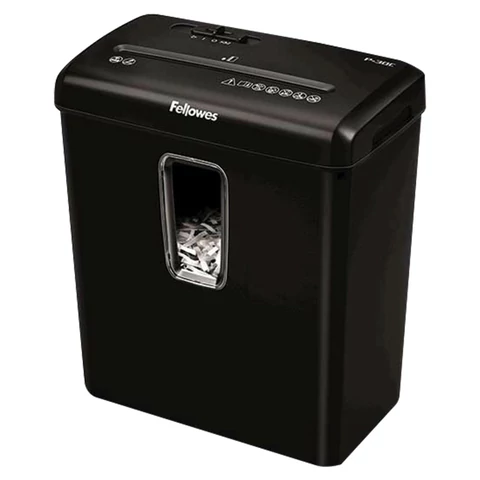 Уничтожитель (шредер) FELLOWES POWERSHRED P-30C, 4 уровень секретности, фрагменты 4х34 мм, 6 л., 15 л, FS-60081 533098 