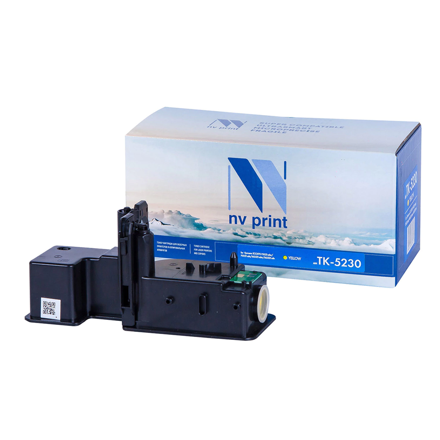 Тонер-картридж NV PRINT (NV-TK-5230Y) для KYOCERA ECOSYS P5021cdn/M5521cdn желтый, ресурс 2200 стр N 363003 ПОД ЗАКАЗ 8 ДНЕЙ
