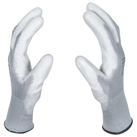 Перчатки нейлоновые SCAFFA "Базис", полиуретановое покрытие (облив), размер 10, XL (очень большой), 00-00012436 701645 - МСК «Форвард»
