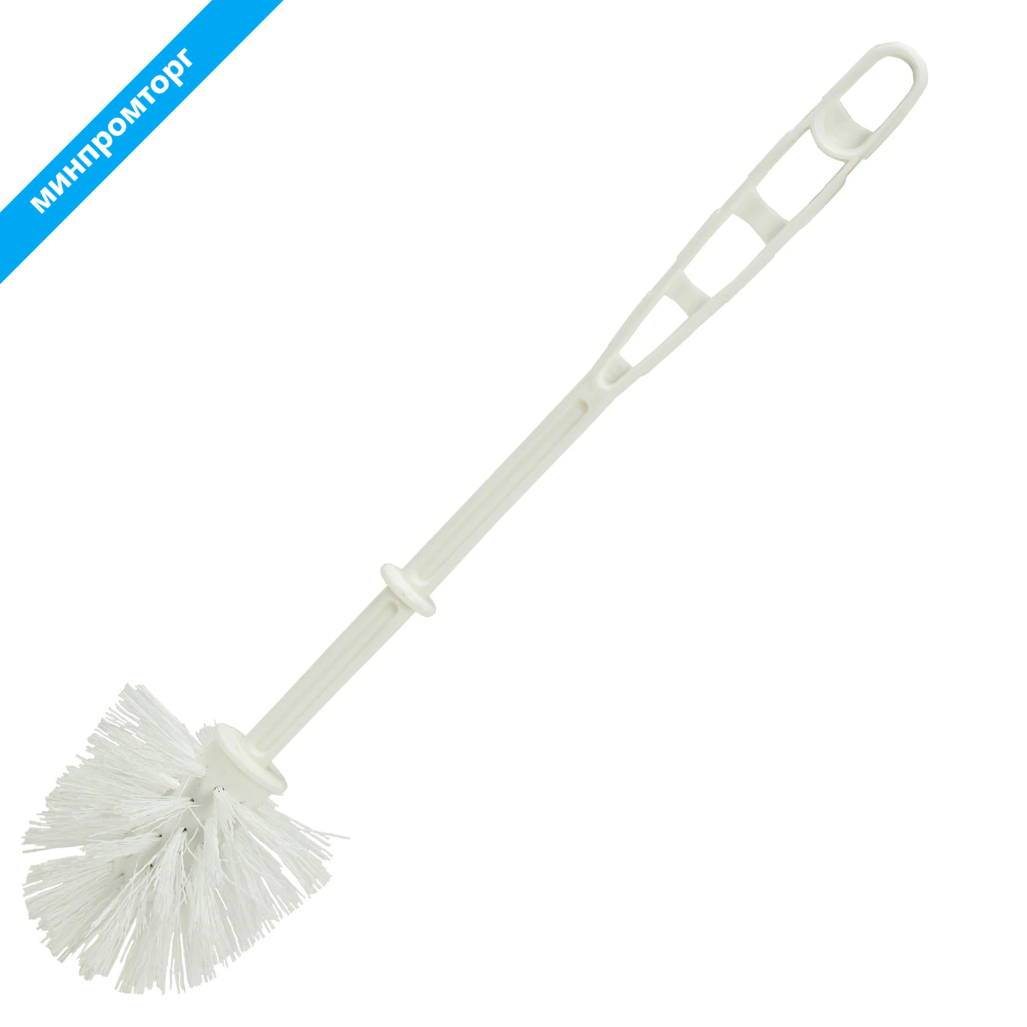 Ерш для унитаза  БЕЗ ПОДСТАВКИ, белый, IDEA, М 5030 601320