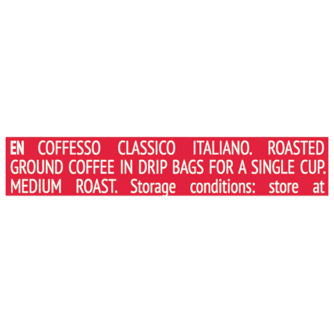 Кофе в дрип-пакетах COFFESSO "Classico Italiano" 5 порций по 9 г, 102313 623409 - МСК «Форвард»