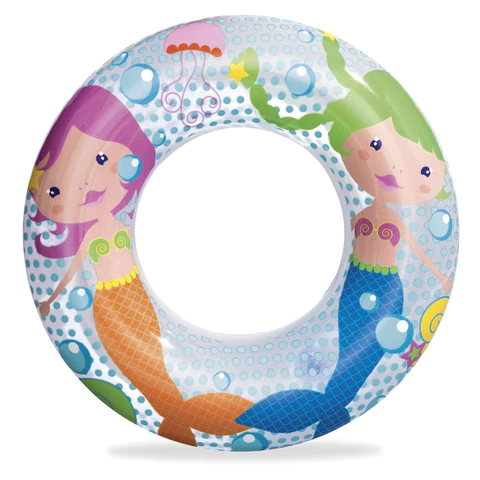 Надувной круг для плавания "Морские приключения", диаметр 51 см, 3-6 лет, до 60 кг, АССОРТИ, BESTWAY, 36113 680073 - МСК «Форвард»