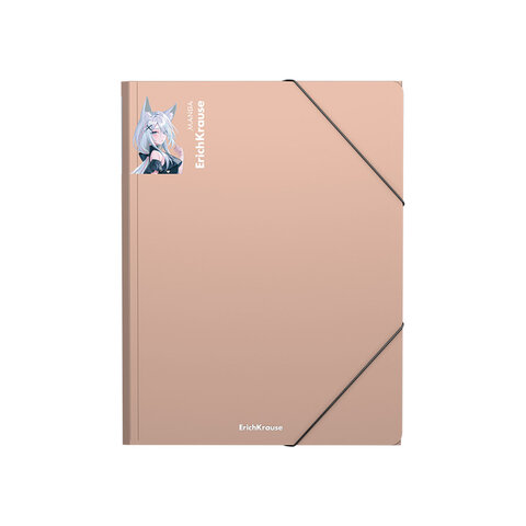 Папка на резинках ERICH KRAUSE "Matt Manga", до 300 листов, ассорти, 600 мкм, 61203 272941 - МСК «Форвард»