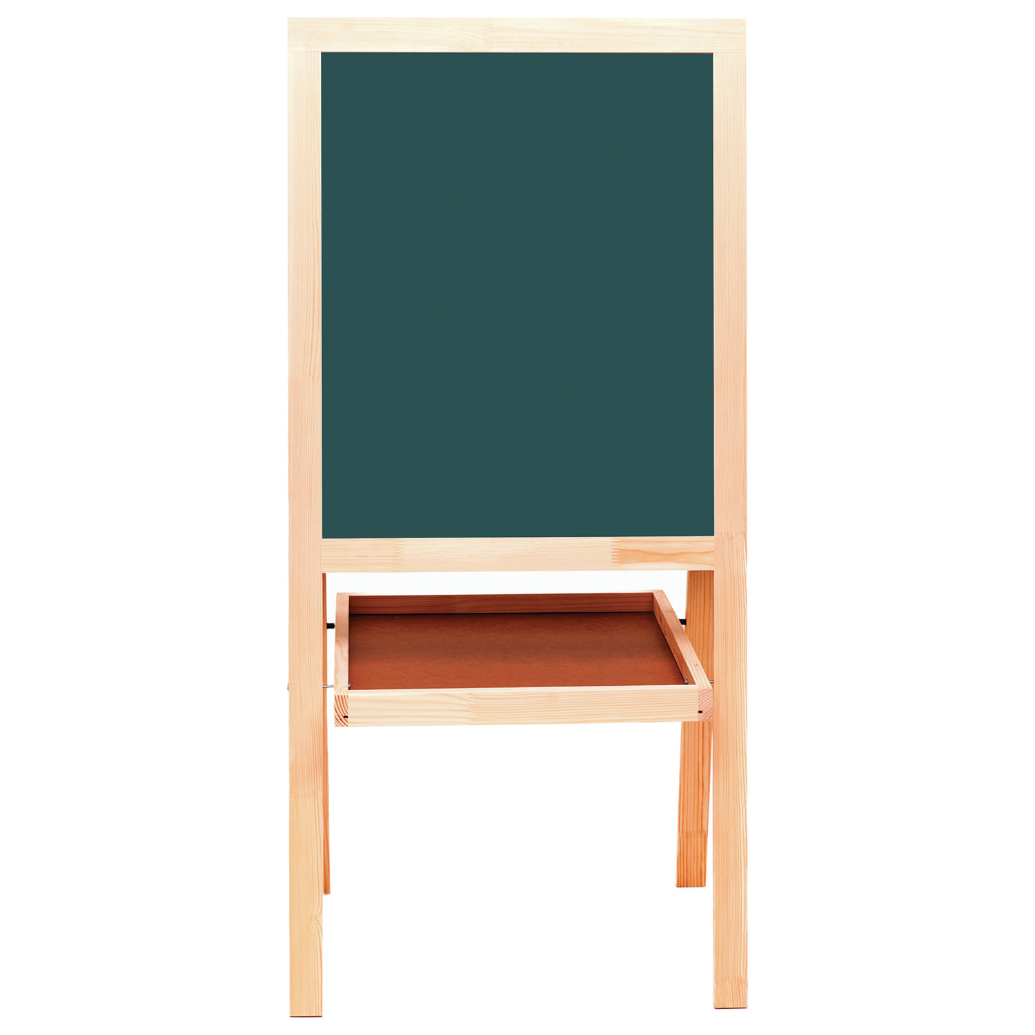 Доска-мольберт двусторонняя для мела и магнитно-маркер. 545х650 мм, зел/бел, РОССИЯ, BRAUBERG,235519