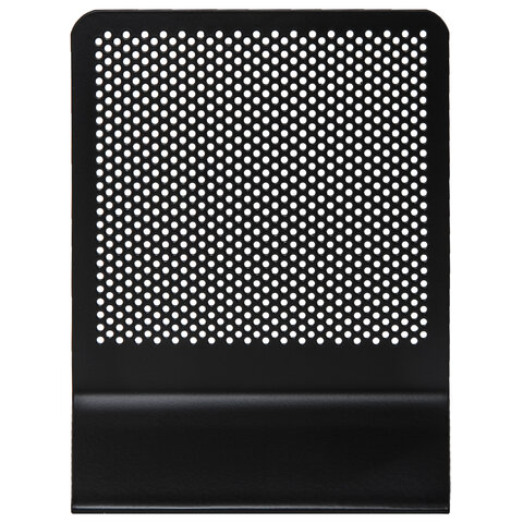 Держатель (ограничитель) подставка для книг BRAUBERG "Germanium Original", КОМПЛЕКТ 2 штуки, металл, 237978 - МСК «Форвард»