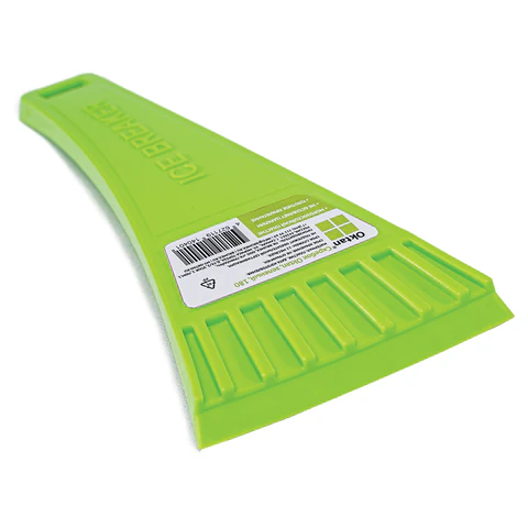 Скребок автомобильный зеленый, 18 см, OKTAN, пластиковый, А3-01-06 702534