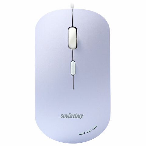 Мышь проводная бесшумная SMARTBUY 288-V, USB, 3 кнопки + 1 колесо, оптическая, сиреневая, 06819, SBM-288-V 514183 - МСК «Форвард»