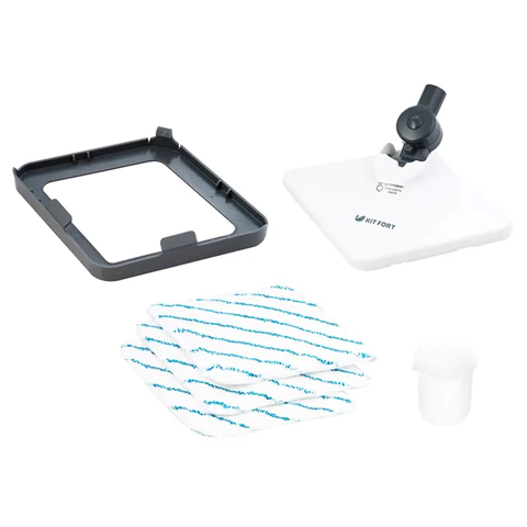 Паровая швабра KITFORT KT-1009, 1300 Вт, 1 бар, объем 0,35 л, белая, КТ-1009 458176 - МСК «Форвард»