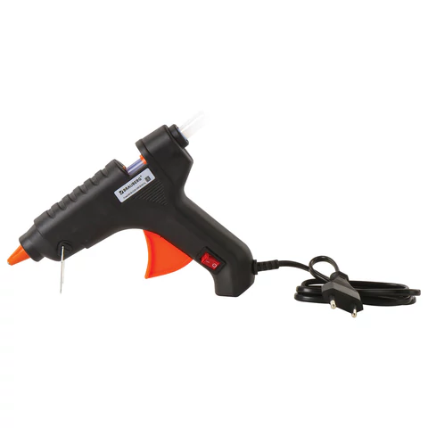 Клеевой пистолет 60 Вт для стержня 11 мм, с выключателем BRAUBERG, в блистере, 671053 - МСК «Форвард»