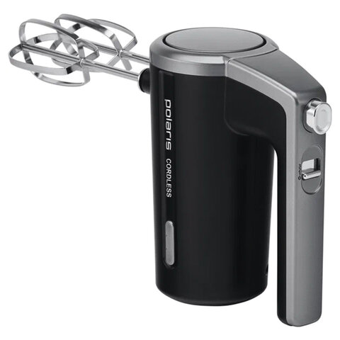 Миксер беспроводной POLARIS PHM 2024 CordLess, 200 Вт, 3 скорости, взбивание и перемешивание, черный, 55658 456728 - МСК «Форвард»