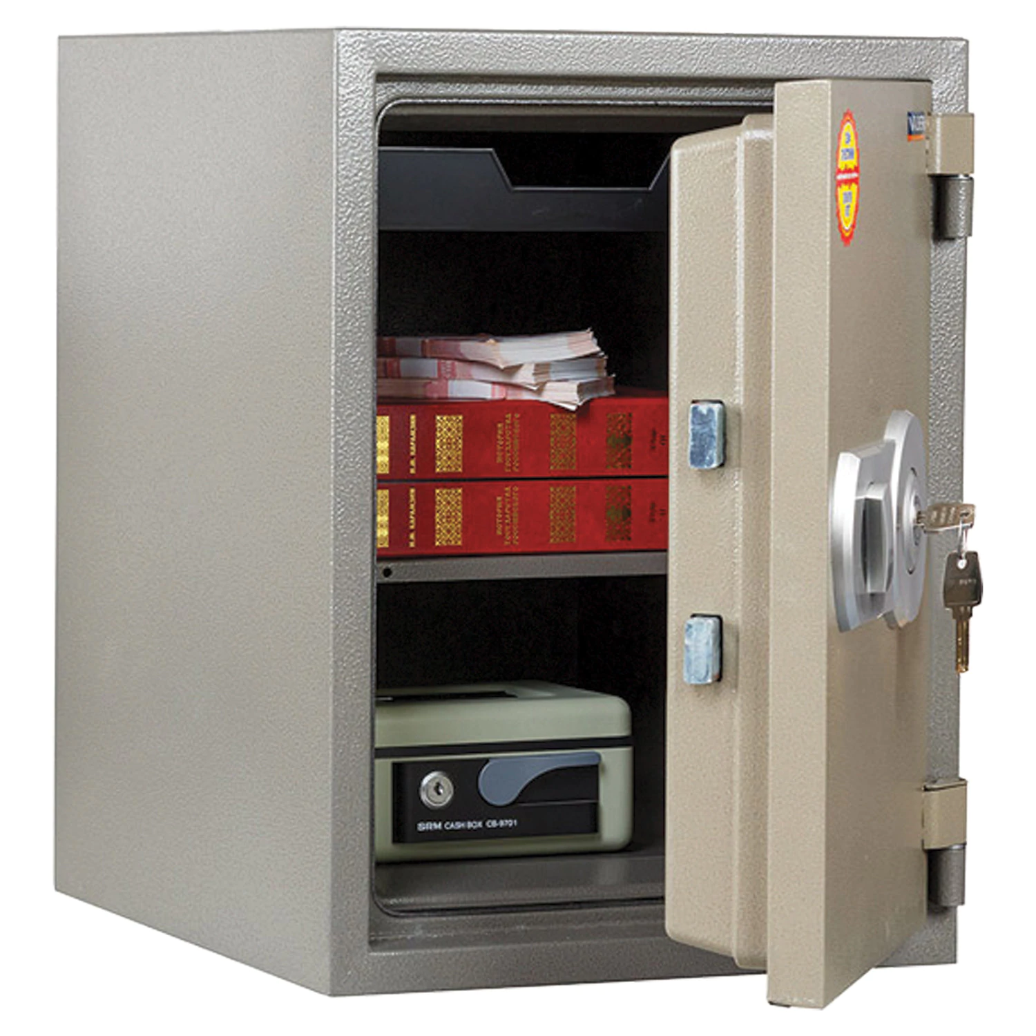 Сейф огнестойкий VALBERG "FRS-49 KL" (в490*ш350*г430мм;48кг), ключевой замок FRS-49 KL 290462