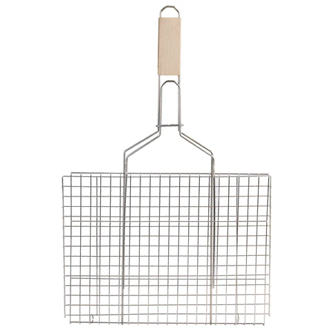 Решетка-гриль универсальная, размер 350х260 мм, глубина 15 мм, никелированное покрытие, РГУ2НЭ 701749 - МСК «Форвард»