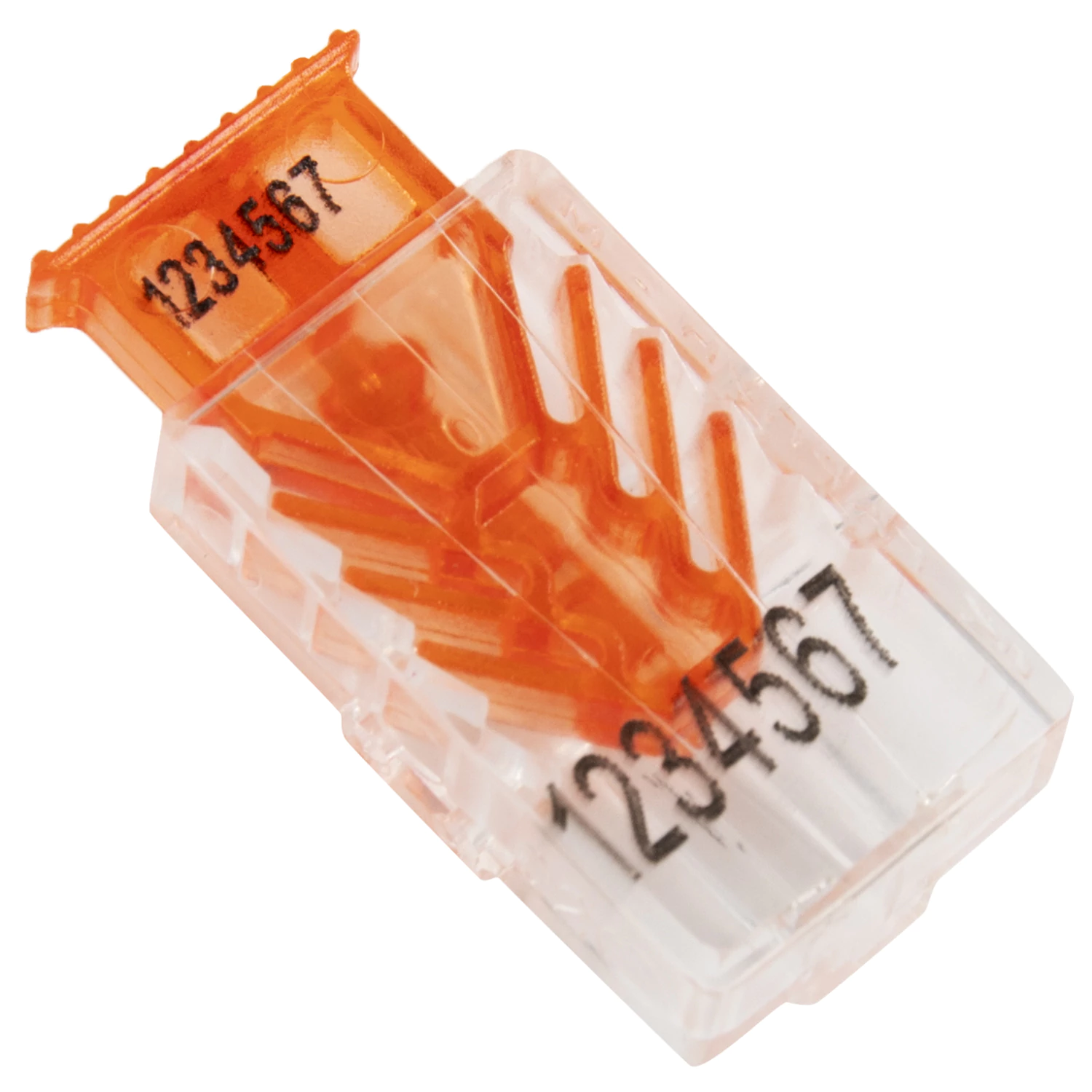 Пломбы стиропластовые номерные, ГАРПУН, самофиксирующиеся, КОМПЛЕКТ 100шт (проволока 600811,600280) 602474