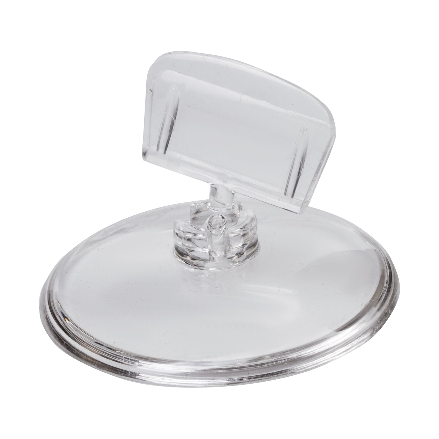 Ценникодержатели BASE-CLIP на круглой подставке диаметром 50мм, КОМПЛЕКТ 10шт, 202042  290985