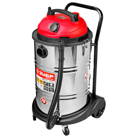 Пылесос хозяйственный ЗУБР ПУ-60-1400, 1400 Вт, бак 60л сухая/влажная уборка, сила всасывания, ПУ-60-1400 М4 456963 - МСК «Форвард»