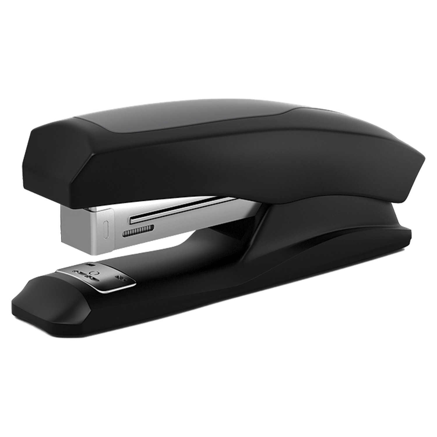 Степлер №24/6 ERICH KRAUSE "Elegance", до 30 листов, с резиновой накладкой, черный, 2241 222342