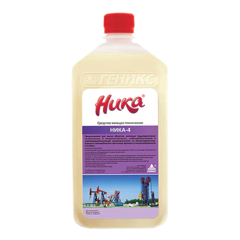 Средство для удаления нефтемаслянных и трудноудаляемых загрязнений 1 кг НИКА-4, жидкое 605736 МИНПРОМТОРГ - МСК «Форвард»