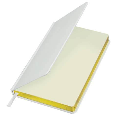 Ежедневник недатированный А5 138х213 мм, BRAUBERG "Iguana", под кожу, 160 л., белый, 114458 - МСК «Форвард»