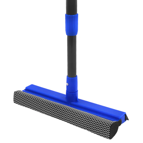 Окномойка КОМПЛЕКТ черенок металлопластик 70-120 см + рабочая часть 25 см (в разборе), ЛЮБАША, 700049 - МСК «Форвард»