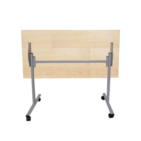 Стол складной "Эверест", 1200х600х760 мм, серый каркас, ЛДСП клен минпромторг под заказ 8 дней - МСК «Форвард»