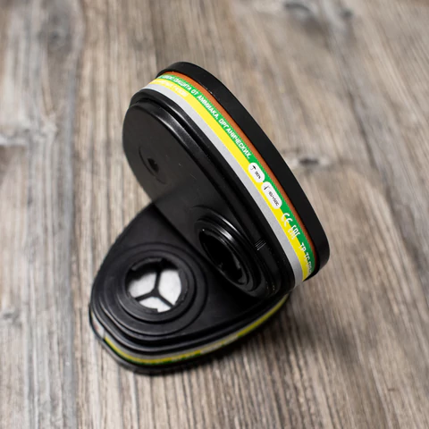 Фильтр противогазовый Jeta Safety 6541, комплект 2 шт., аммиак, органические и неорганические газы класса ABEK1 610902 - МСК «Форвард»