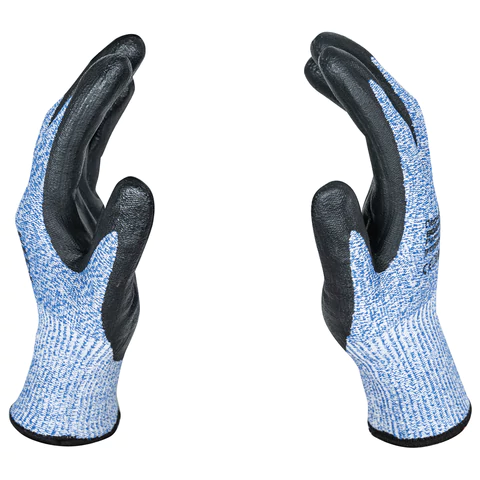Перчатки нейлоновые SCAFFA "Рубеж Нит С", HPPE защита от порезов, нитриловое покрытие, размер 10, XL (очень большой), 00-00011908 701651 - МСК «Форвард»