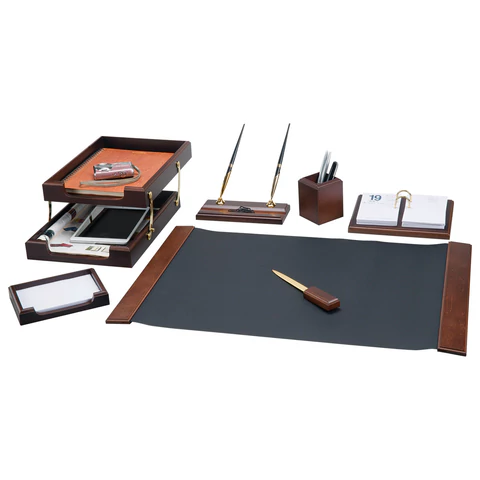 Набор подарочный настольный BESTAR "Ares" из дерева, 7 предметов, цвет "орех", 236356