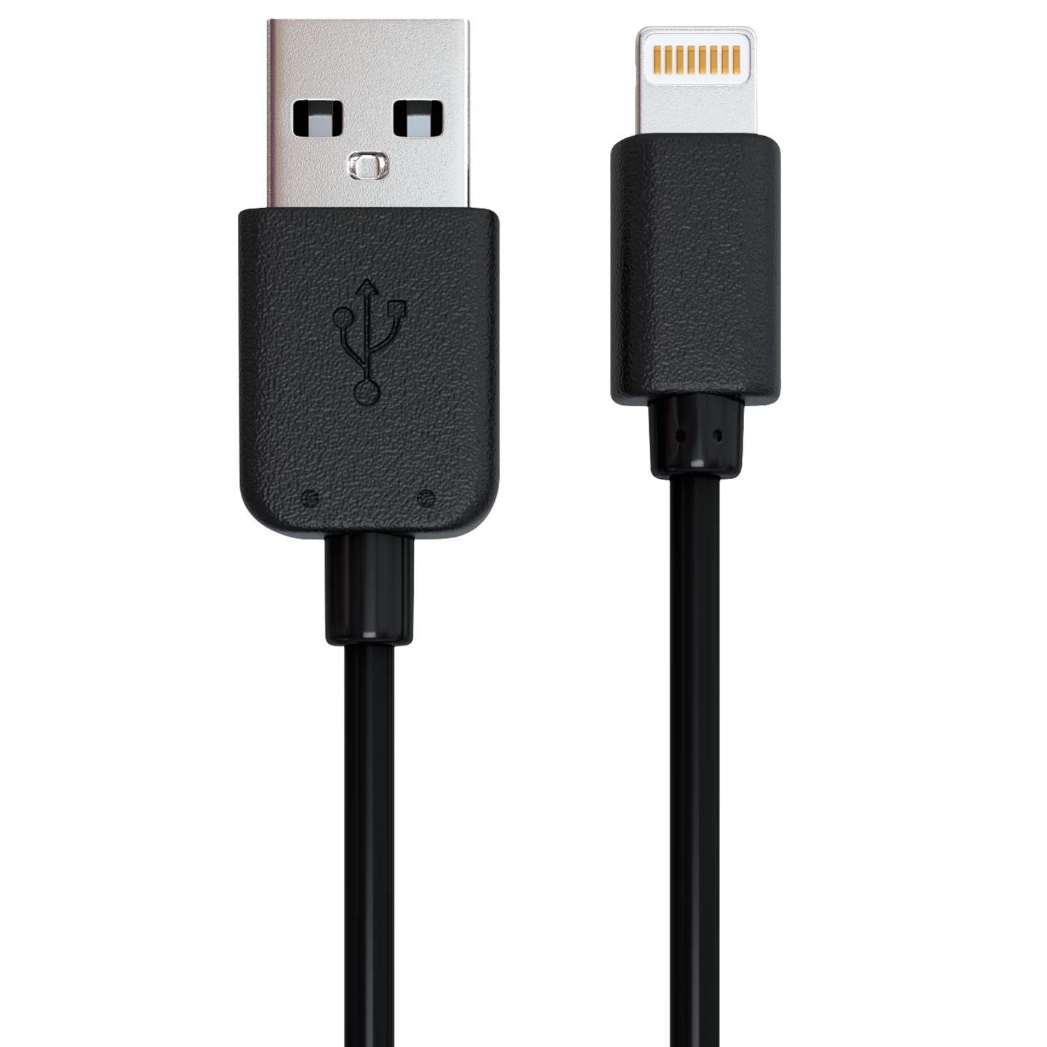 Кабель USB 2.0 - Lightning 1м RED LINE, для подключения IPhone(iPad), черный УТ000008646 512609