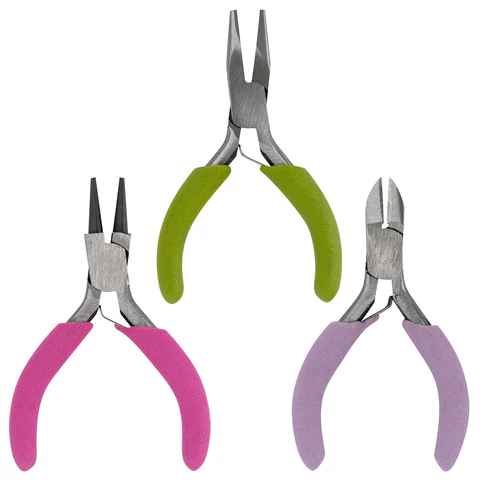 Набор инструментов (круглогубцы, плоскогубцы, бокорезы), 8 см, ОСТРОВ СОКРОВИЩ, 662782 - МСК «Форвард»