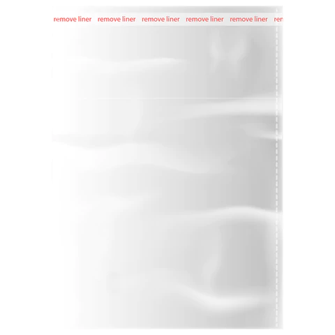 Пакеты БОПП с клеевым клапаном, КОМПЛЕКТ 100 штук, 10х10 + 4 см, 25 мкм, с усиленным швом, BRAUBERG, 700404 - МСК «Форвард»