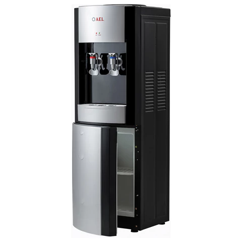 Кулер для воды AEL LD-AEL-28C, напольный, НАГРЕВ/ОХЛАЖДЕНИЕ ЭЛЕКТРОННОЕ, шкаф, 2 крана, черный, 00255 456855 - МСК «Форвард»