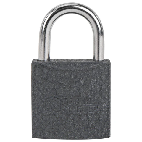 Замок навесной чугунный 25 мм "Стандарт", 2 ключа, ГРАНДМАСТЕР, 671289 - МСК «Форвард»